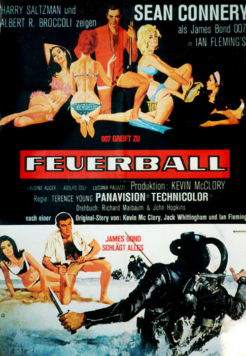 Feuerball - Plakate