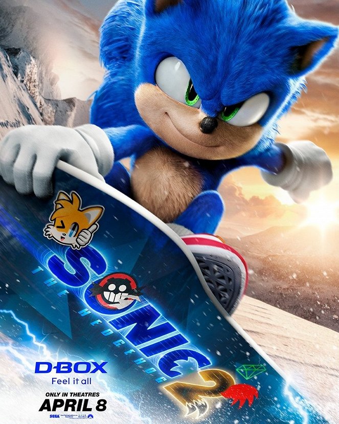 Sonic 2. Szybki jak błyskawica - Plakaty