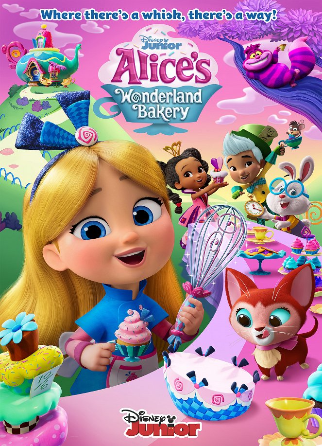 Alice in der Wunderland-Bäckerei - Plakate