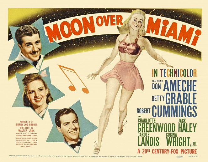 Moon Over Miami - Posters