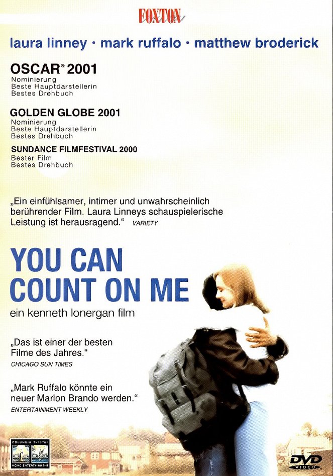 You Can Count on Me - Plakate