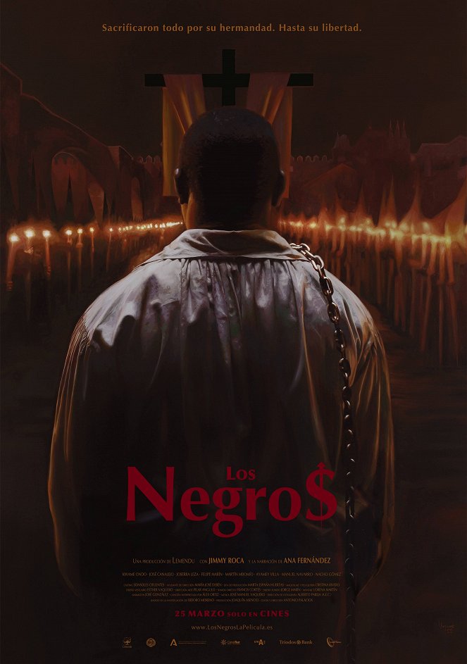 Los negros - Affiches