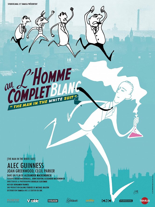 L'Homme au complet blanc - Affiches