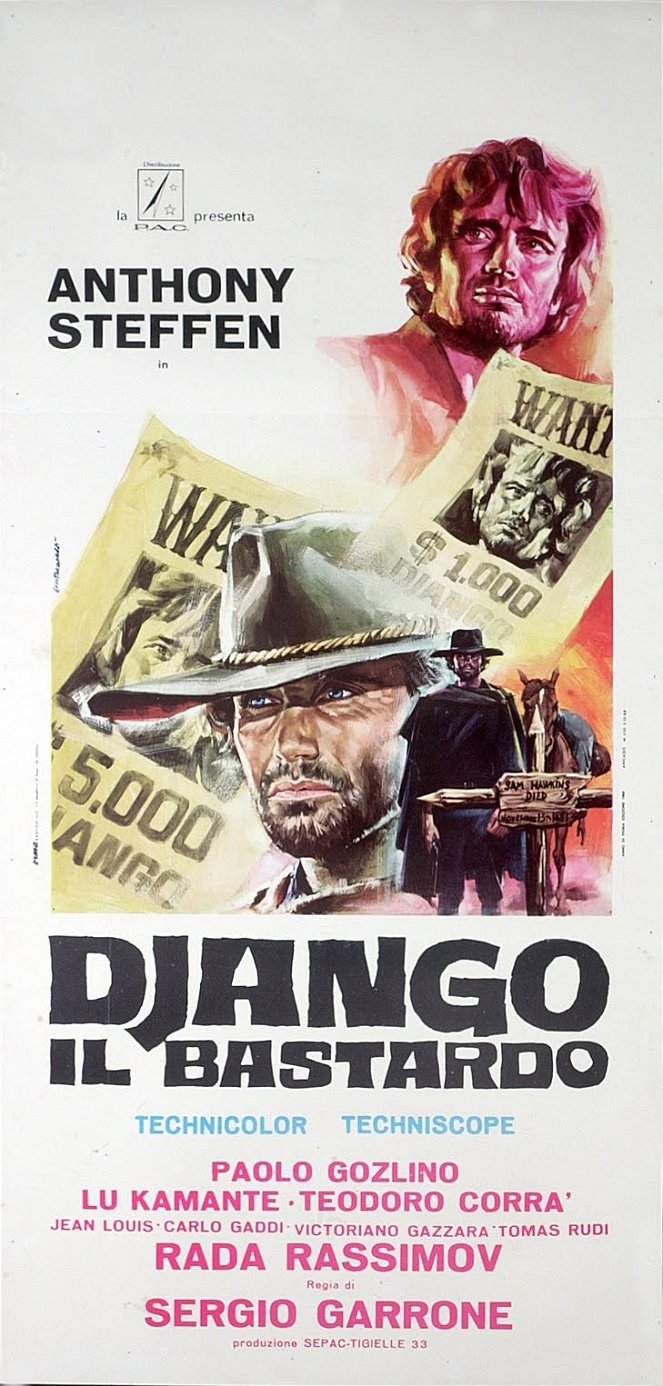 Django il bastardo - Plakátok