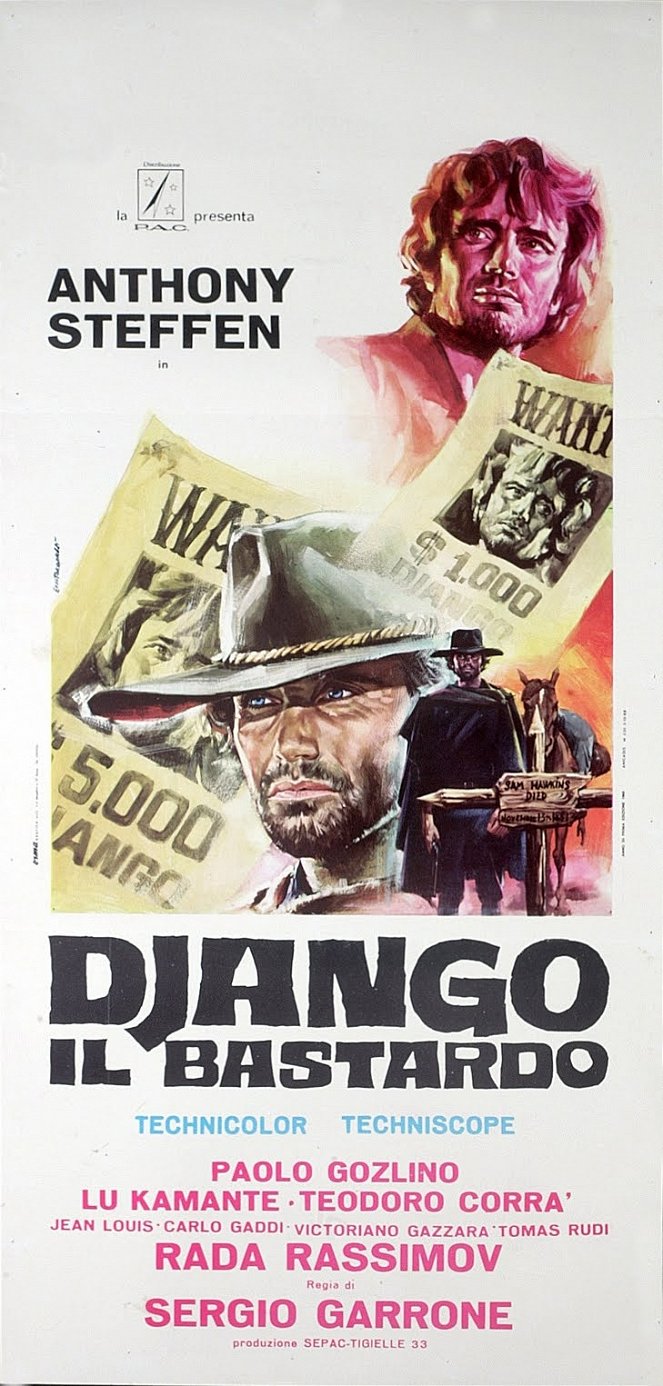 Django il bastardo - Cartazes