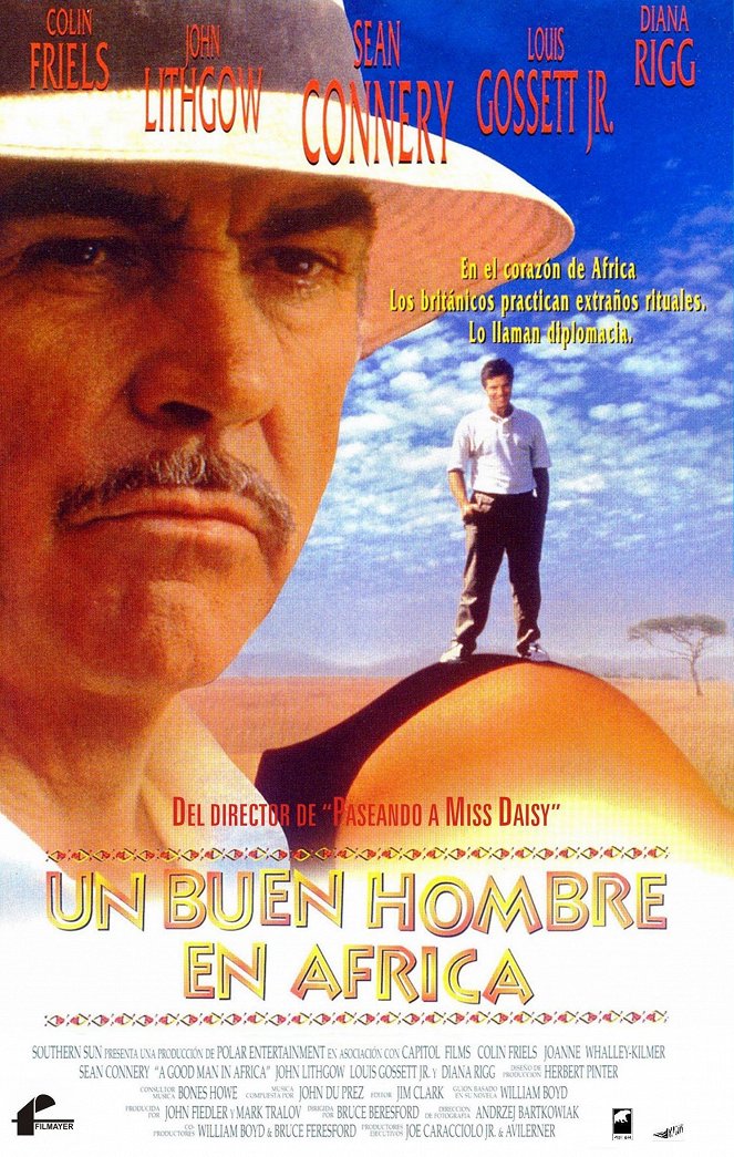 Un buen hombre en África - Carteles