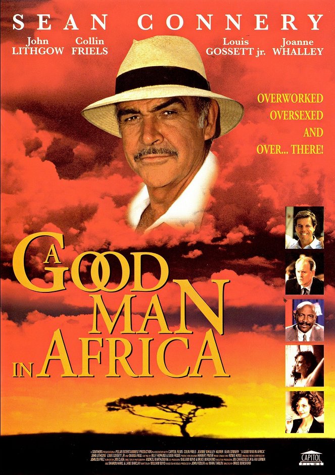 Správný chlap v Africe - Plakáty