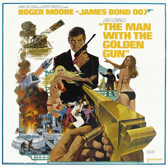 The Man with the Golden Gun - Posters