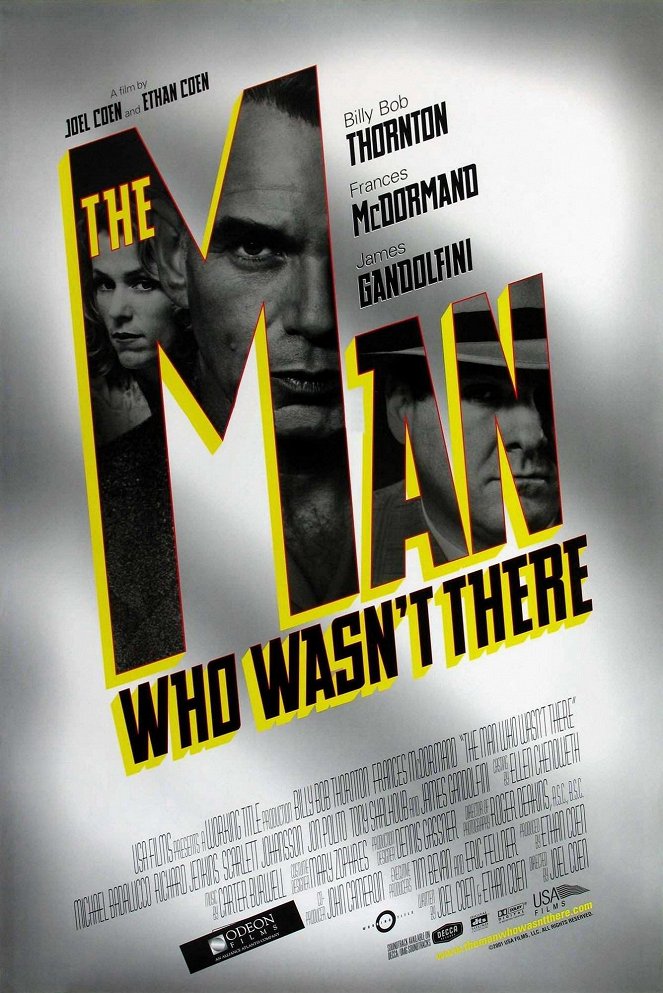 The Man Who Wasn't There - Cartazes