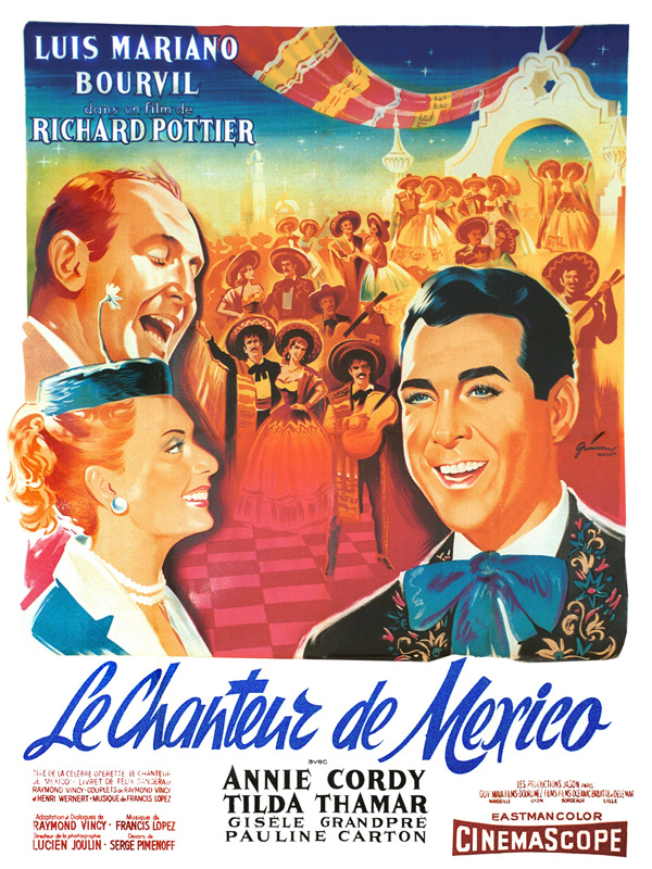 Le Chanteur de Mexico - Plakaty
