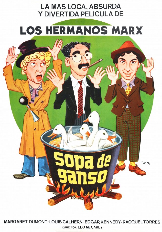 Sopa de ganso - Carteles