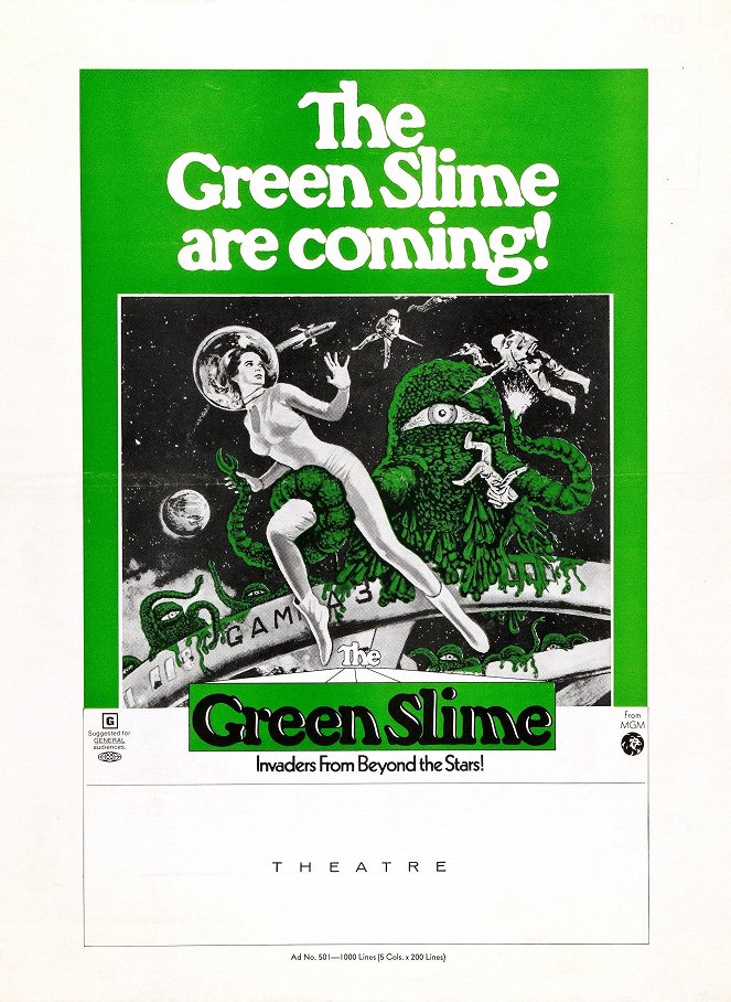 The Green Slime - Plakate