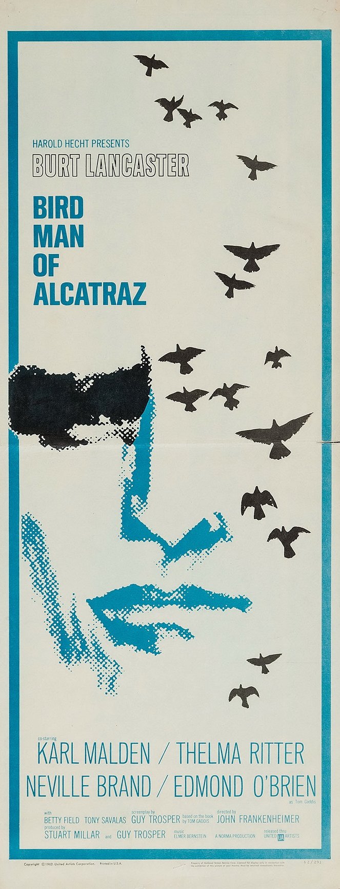 El hombre de Alcatraz - Carteles