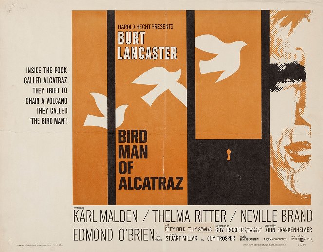 Vtáčnik z Alcatrazu - Plagáty