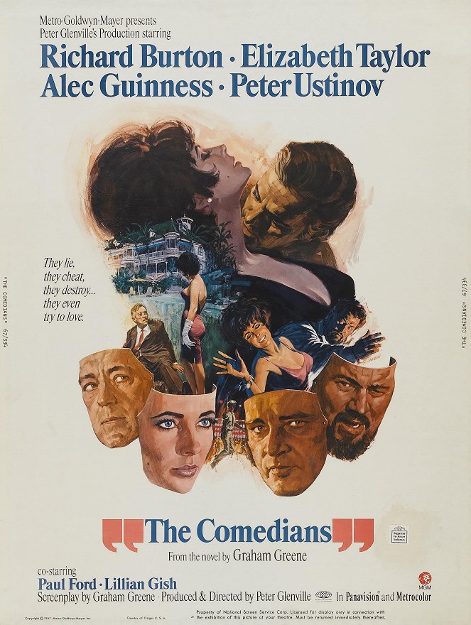 The Comedians - Posters