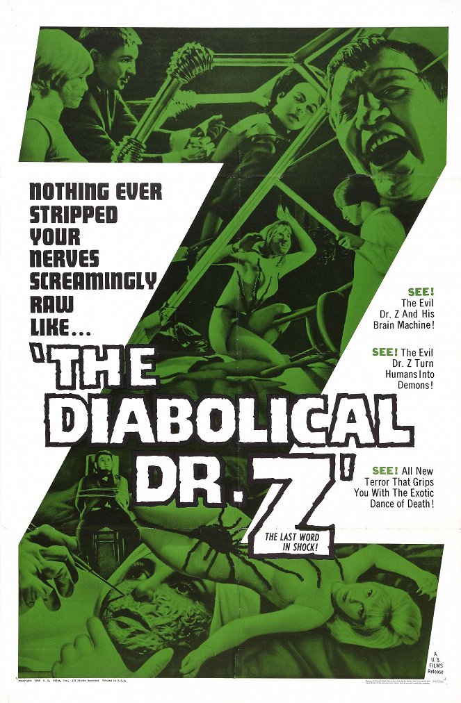The Diabolical Dr. Z - Posters