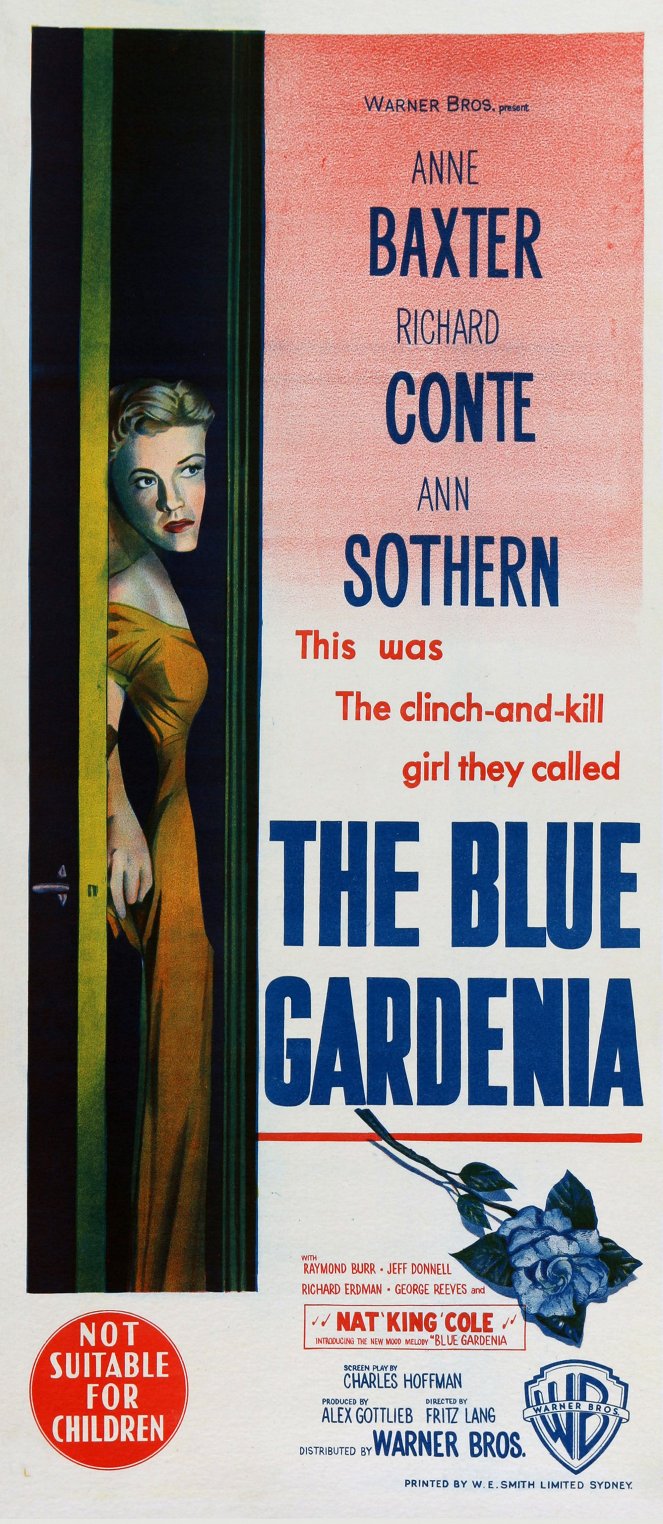 The Blue Gardenia - Posters