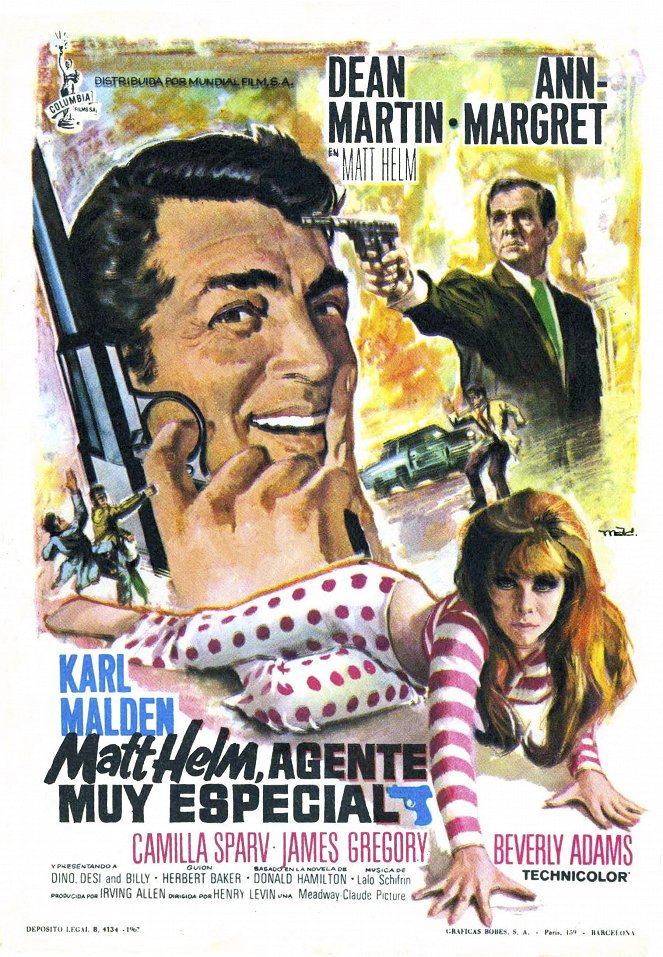 Matt Helm, agente muy especial - Carteles