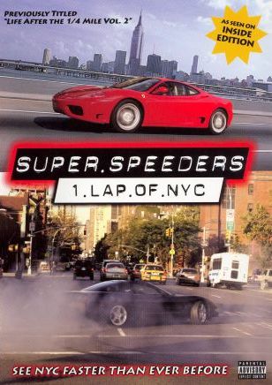 Super Speeders 1: Lap of NYC - Affiches