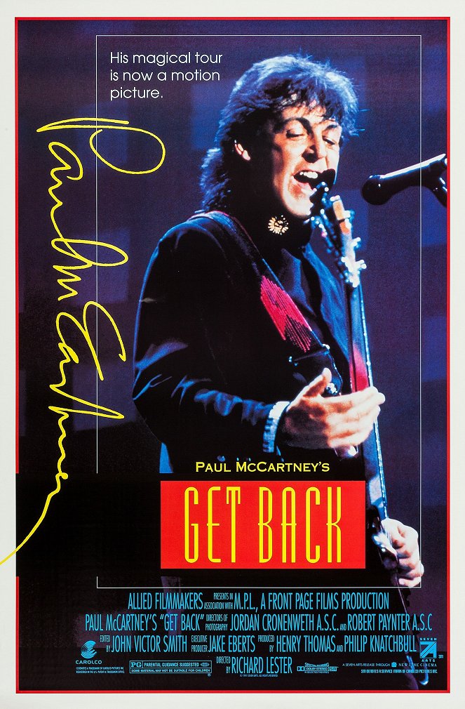 Paul McCartney: Get Back - Plakátok