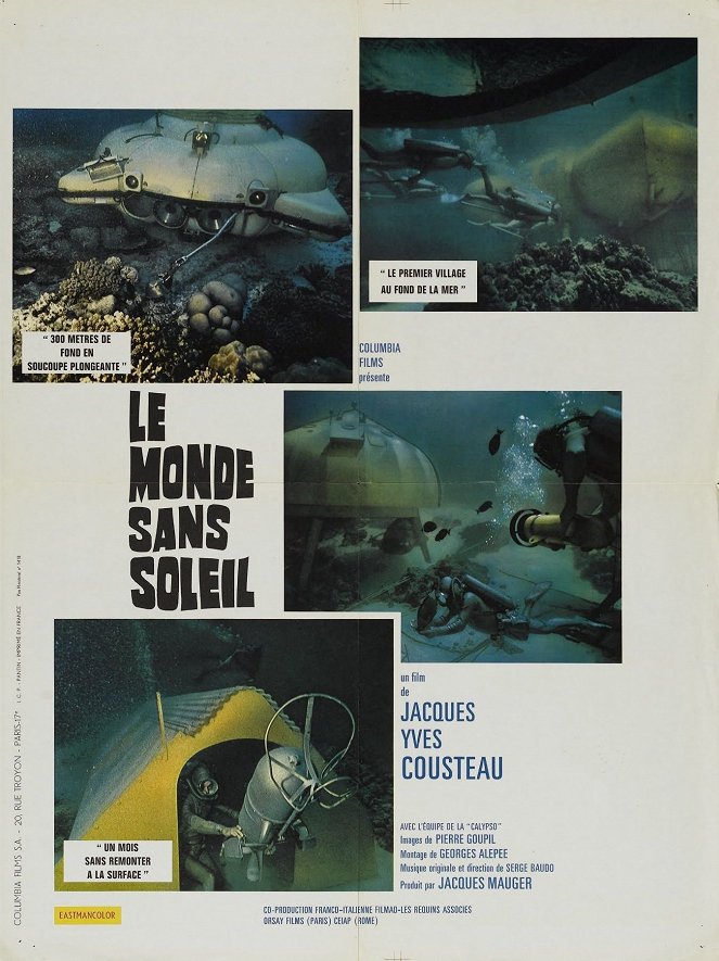 Cousteau - Svet bez slnka - Plagáty