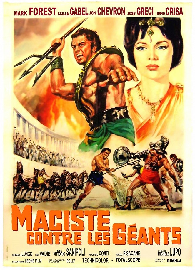 Maciste, il gladiatore piů forte del mondo - Affiches