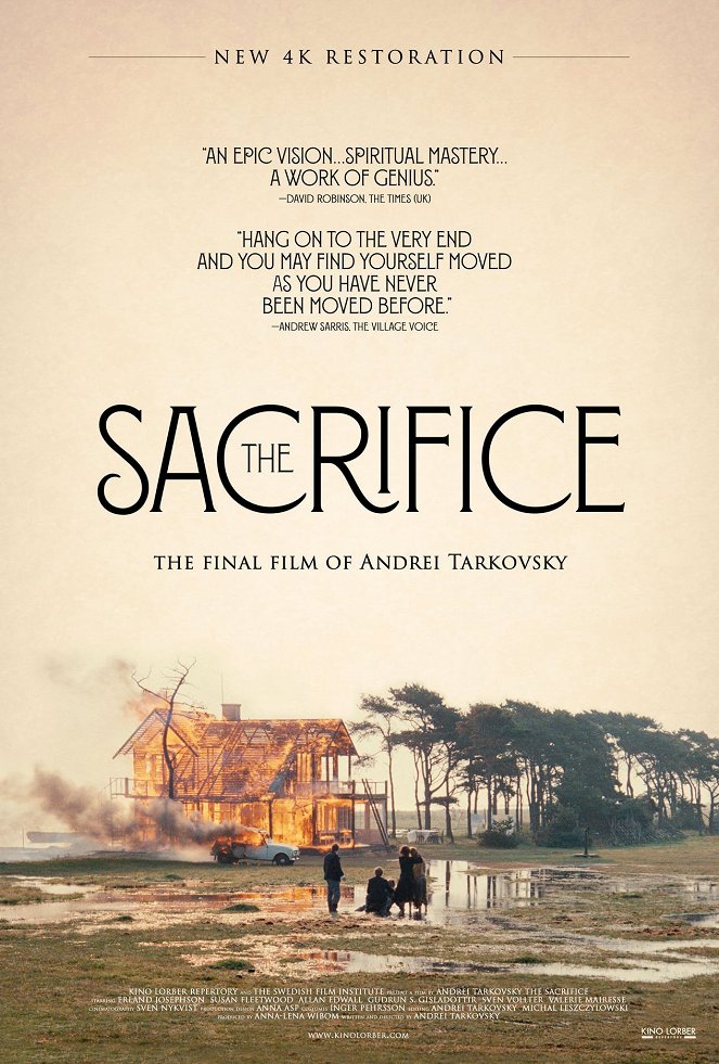 The Sacrifice - Posters