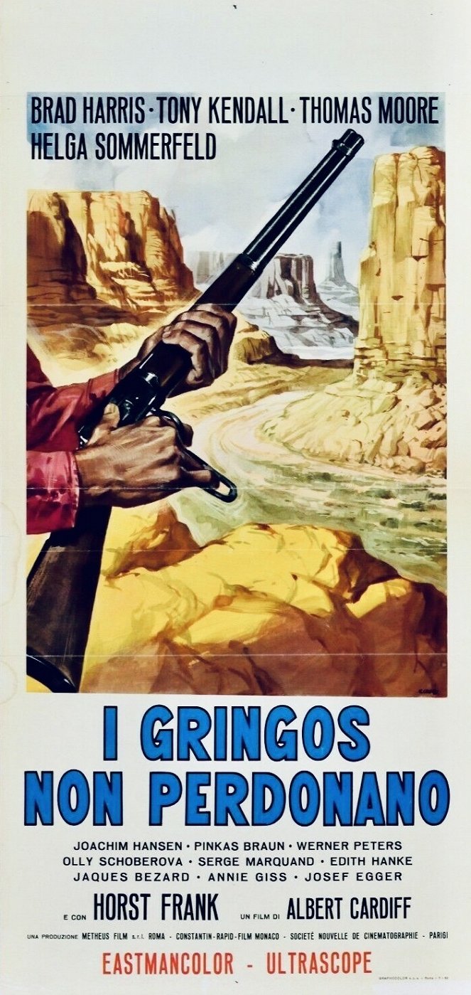 I gringos non perdonano - Posters
