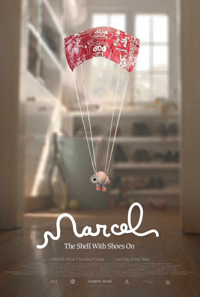 Marcel Muszelka w różowych bucikach - Plakaty