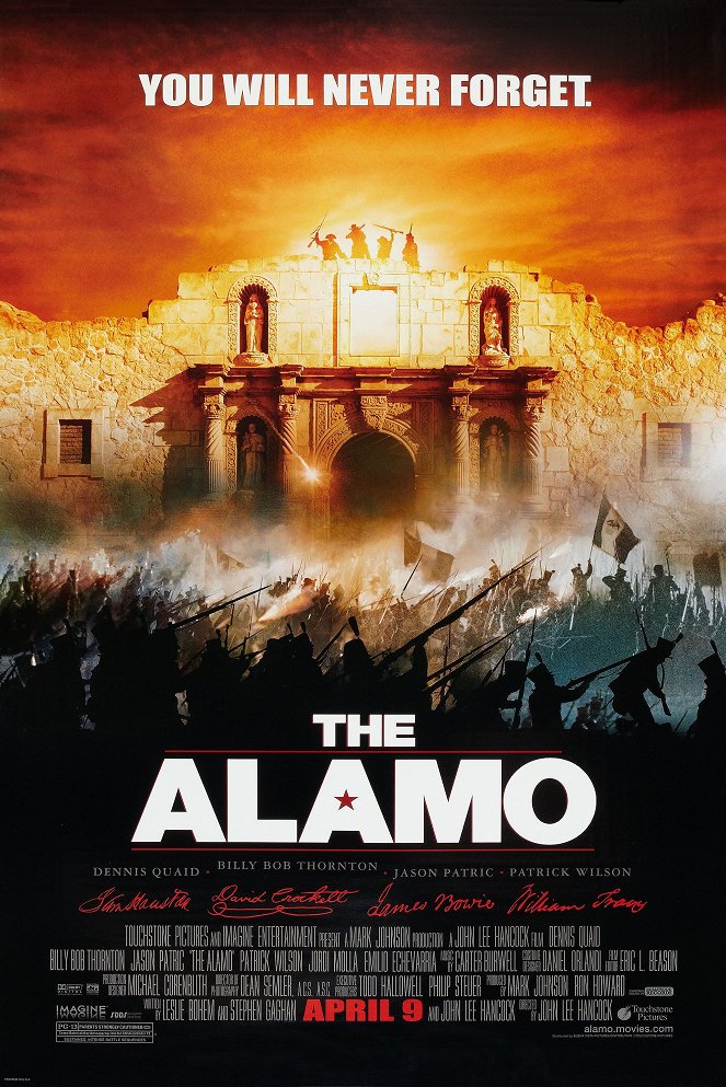 Alamo - A 13 napos ostrom - Plakátok