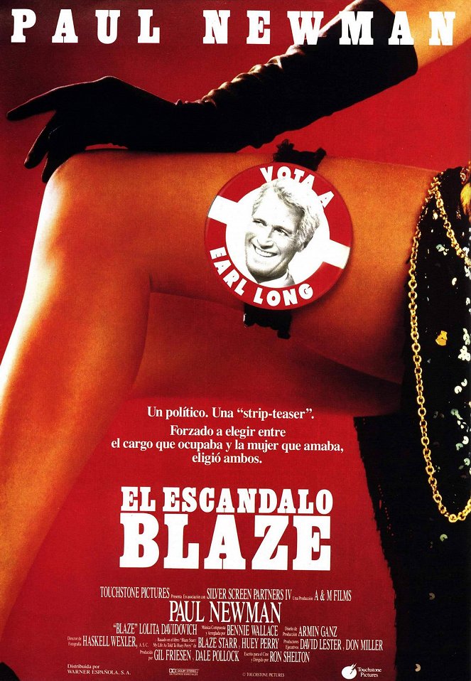 El escándalo Blaze - Carteles