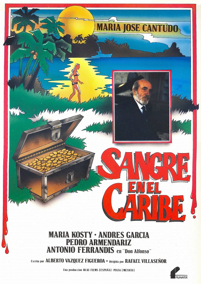 Sangre en el Caribe - Julisteet