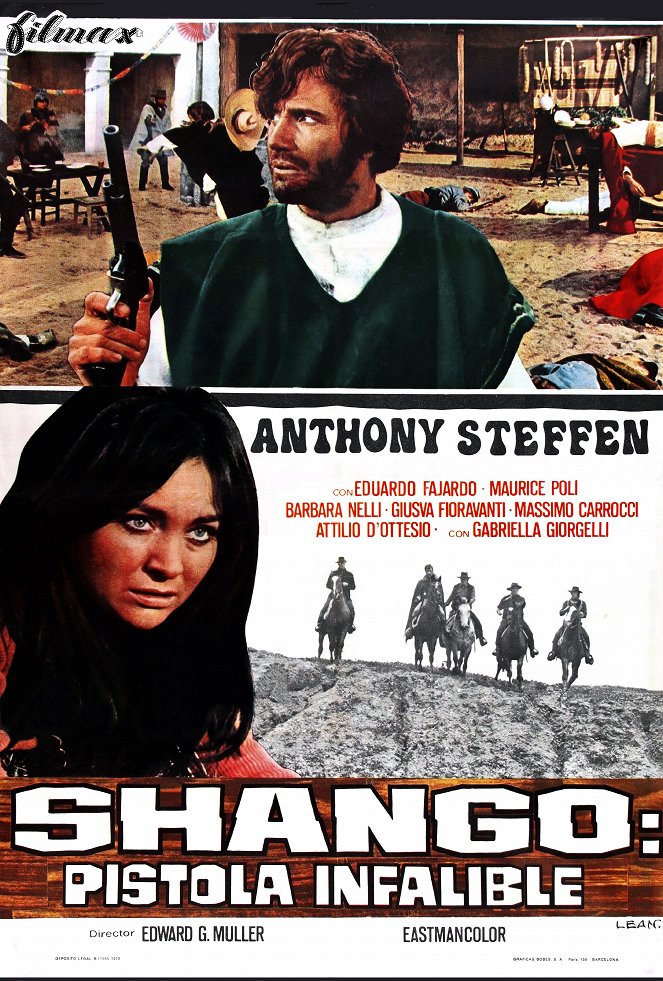 Shango, pistola infalible - Carteles
