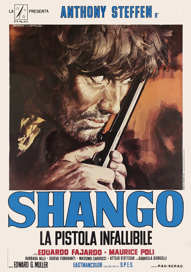 Shango, la pistola infallibile - Julisteet