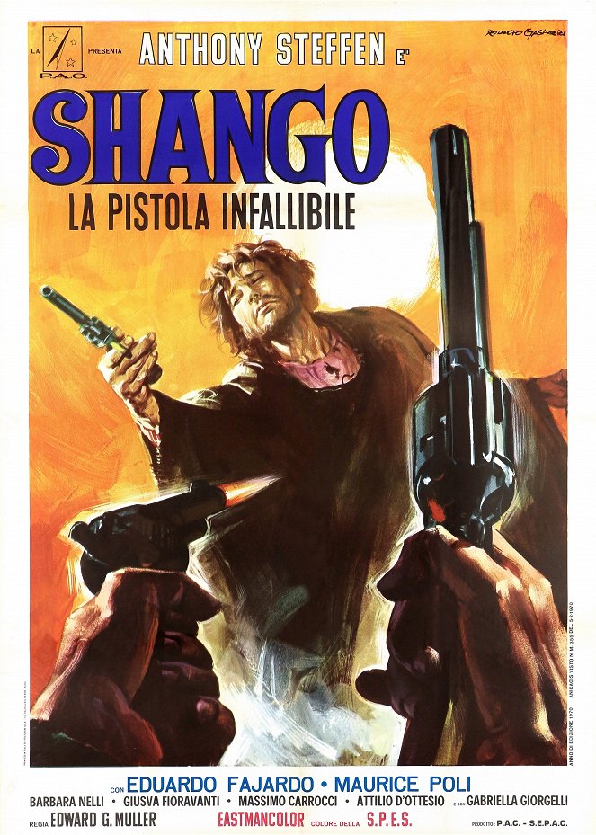 Shango, la pistola infallibile - Plagáty