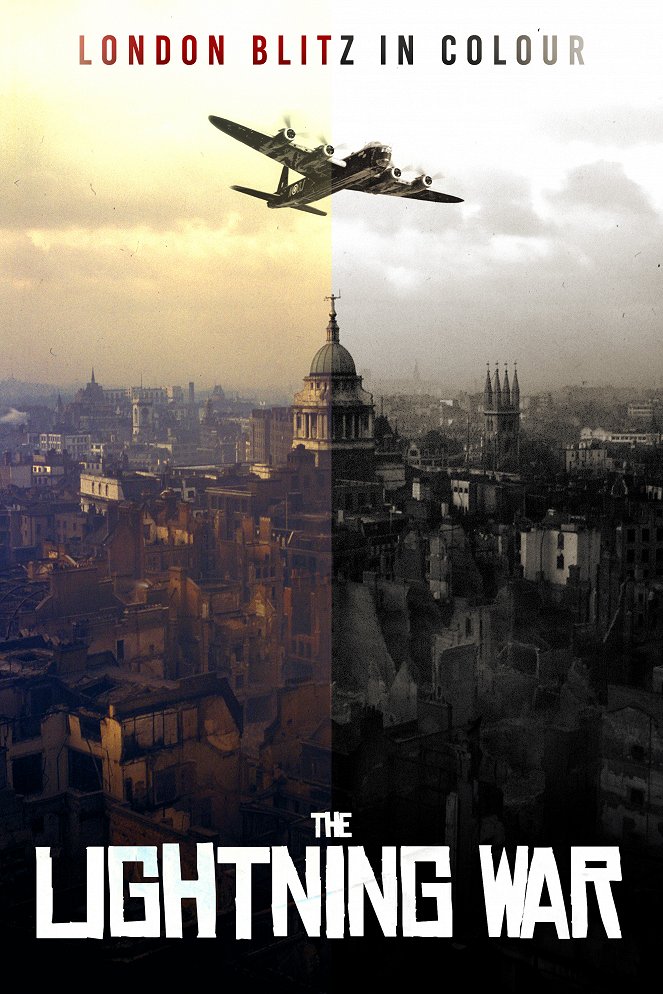 London Blitz in Colour: The Lightning War - Carteles