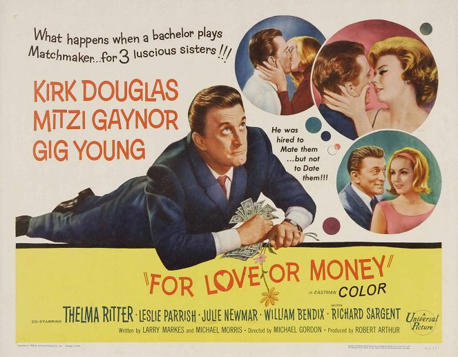 For Love or Money - Plakate