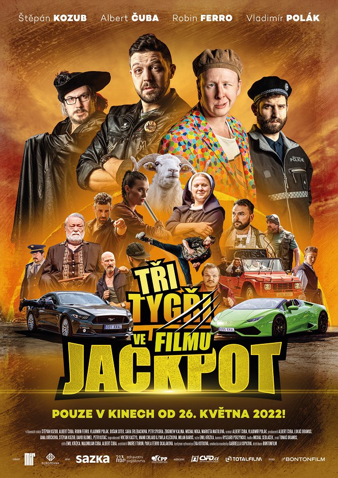 Tři Tygři ve filmu: JACKPOT - Posters