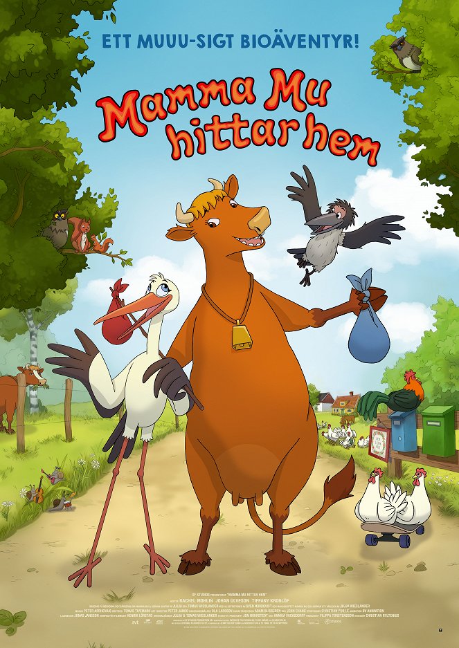 Mamma Moo Finds Home - Posters