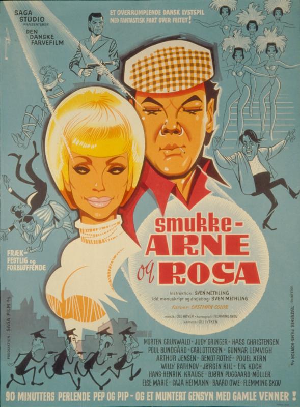Smukke-Arne og Rosa - Posters
