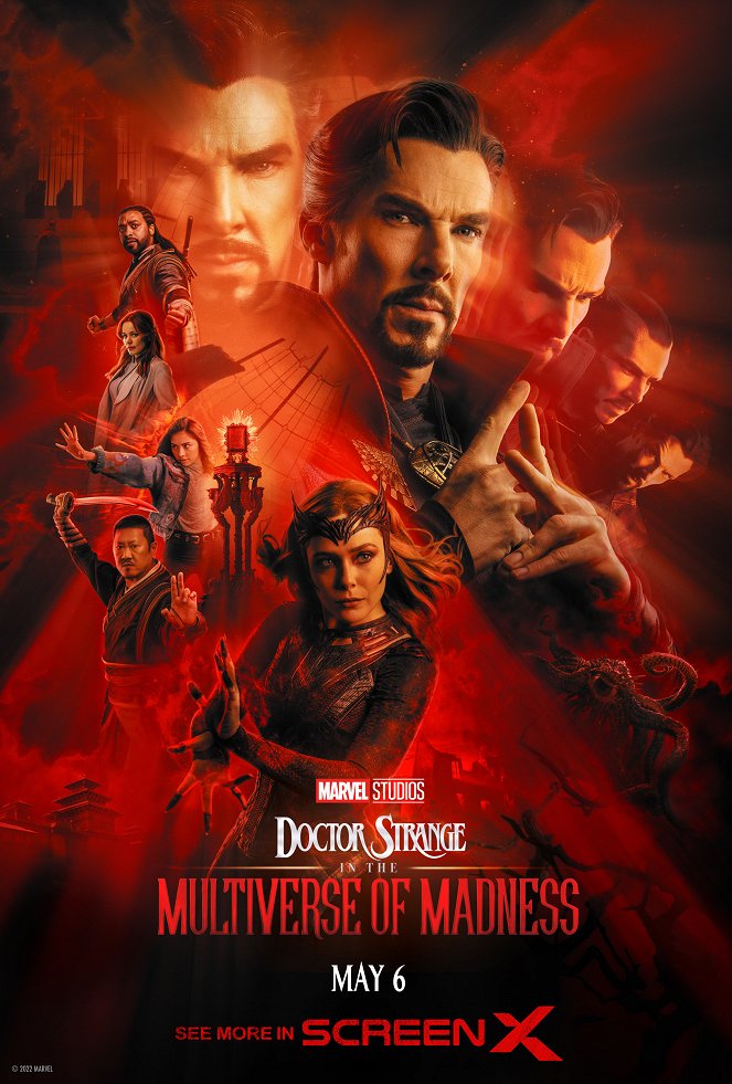 Doctor Strange v mnohovesmíru šílenství - Plakáty