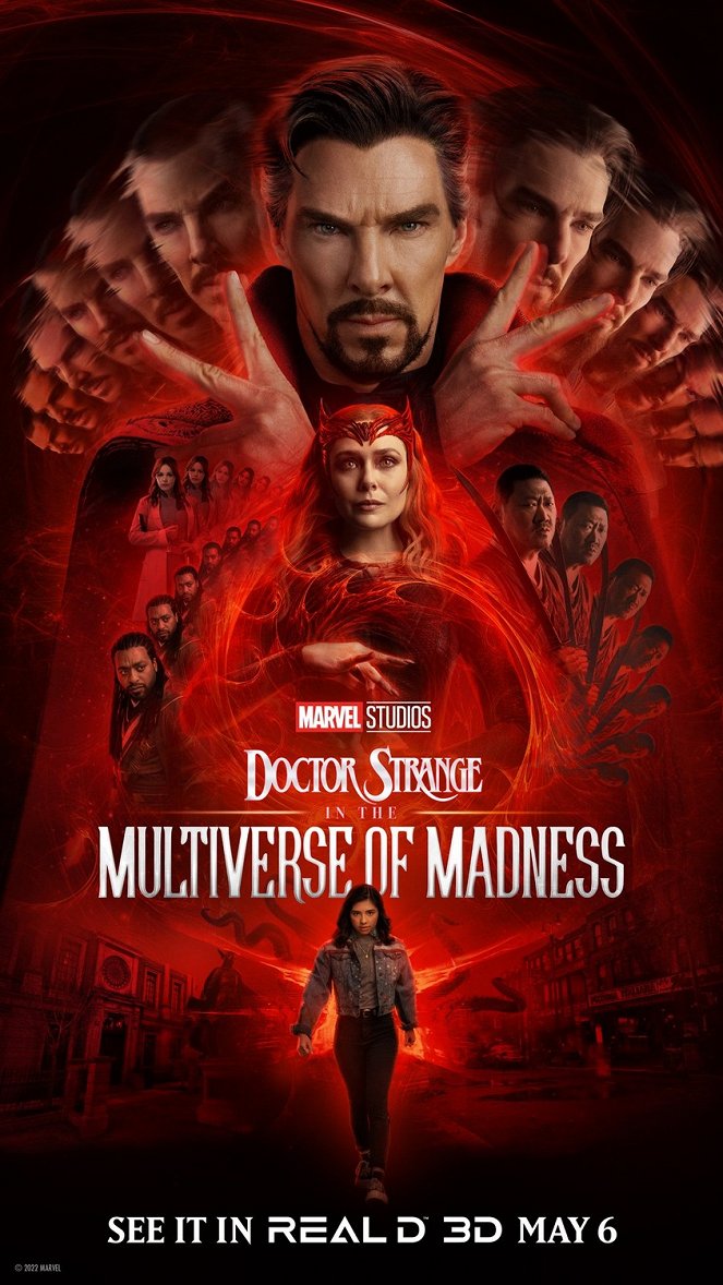 Doctor Strange v mnohovesmíru šílenství - Plakáty