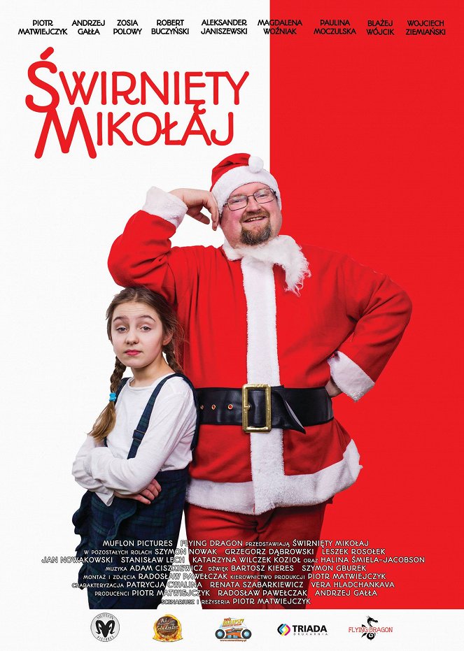 Świrnięty Mikołaj - Plakate