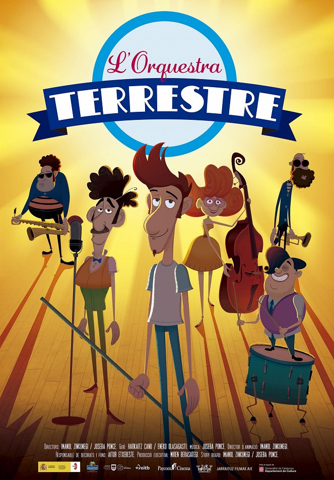 La orquesta terrestre - Carteles