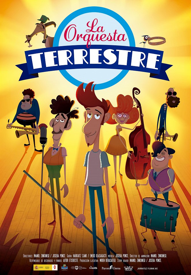 La orquesta terrestre - Affiches