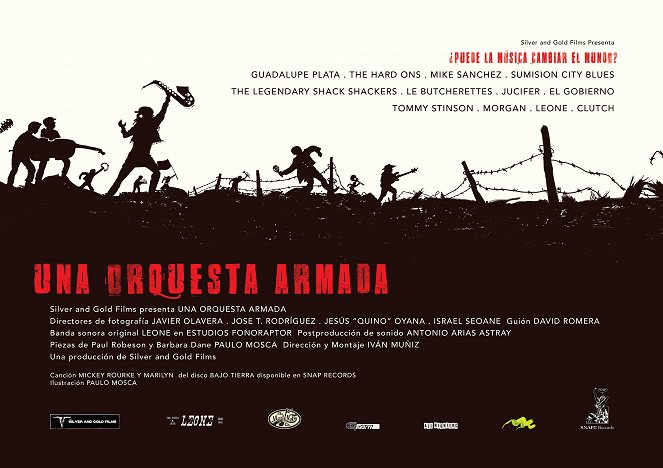Una orquesta armada - Plakate