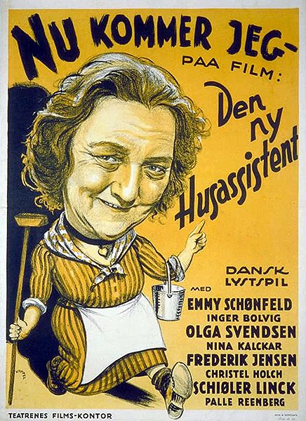 Den ny husassistent - Affiches