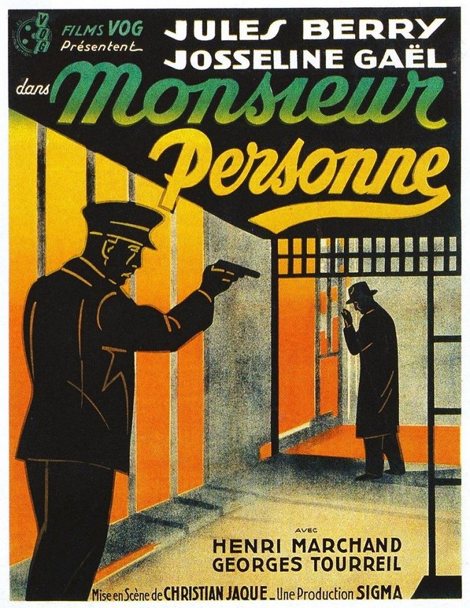 Monsieur Personne - Plakaty
