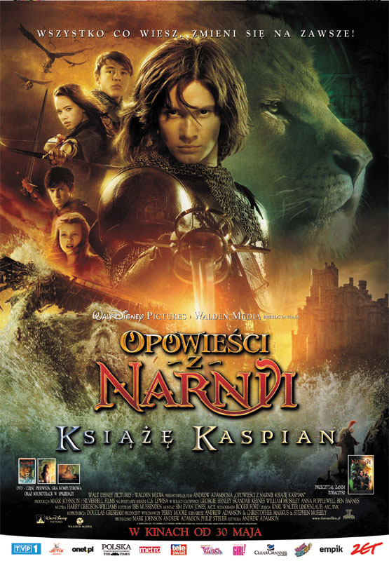 Narnia Krónikái - Caspian herceg - Plakátok