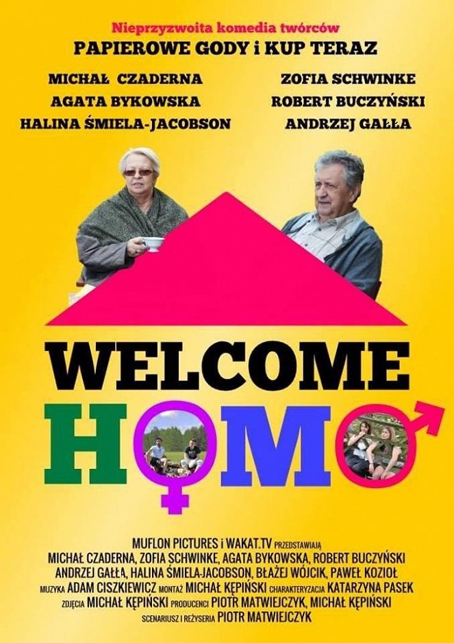 Welcome homo - Plagáty